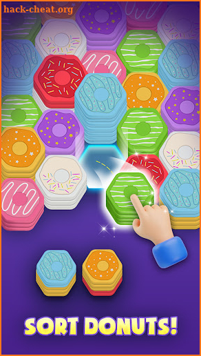 Donut Stack Sort screenshot