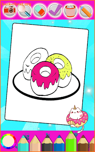 Donuts Coloring Book screenshot