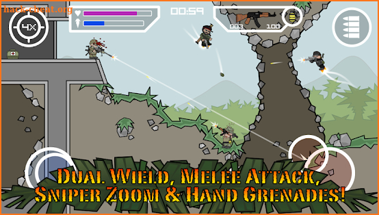 Doodle Army 2 : Mini Militia screenshot