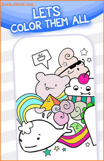 Doodle Coloring Book 🐳 Free screenshot