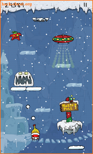 Doodle Jump Christmas Special screenshot