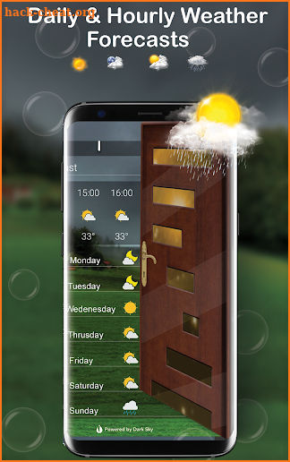 Door Lock Weather Forecast screenshot