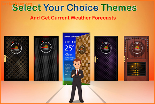 Door Lock Weather Forecast screenshot