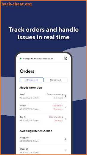 DoorDash - Business Manager screenshot