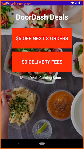 DoorDash Coupon Deals - Save Money on DoorDash screenshot