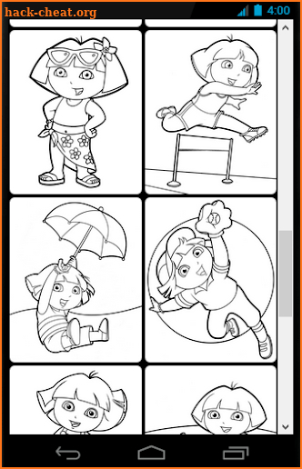 Dora Coloring screenshot