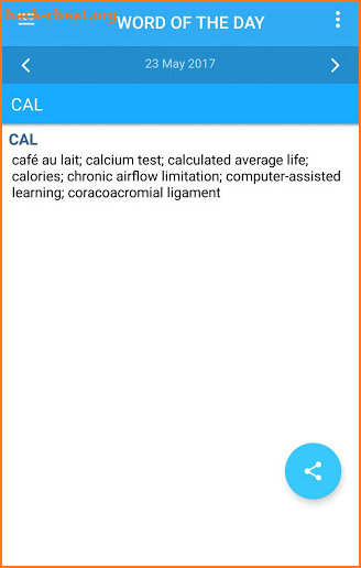 Dorland`s Medical Acronyms and Abbreviations screenshot