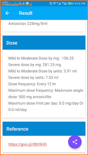 Dose Calculator Pro screenshot