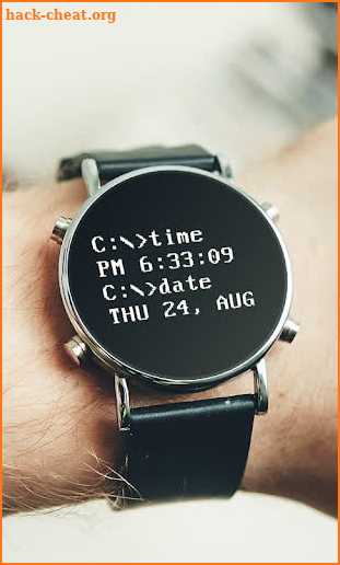 DosFace Watch Face screenshot