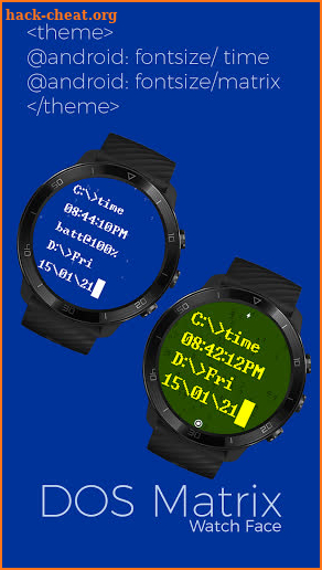 Dosmatrix Watch Face Pro screenshot