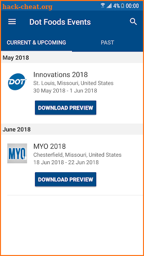 Dot Foods Events screenshot