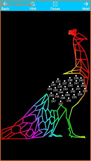 Dot To Dot To Animal Colouring screenshot