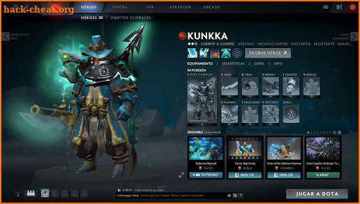 Dota 2 Builder: Dota Plus Hero Calculation screenshot