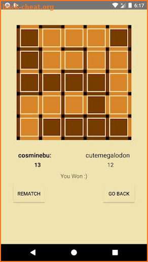 Dots and Boxes Online Multiplayer No Ads screenshot