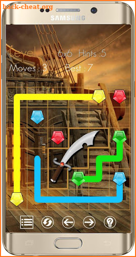 Dots puzzle screenshot