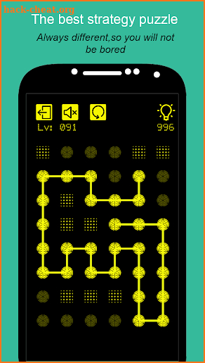 Dots Yellow Craft screenshot