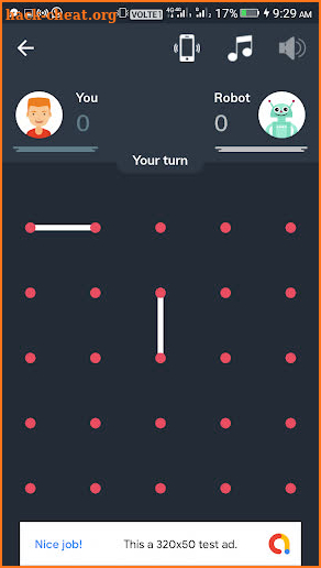 DotsAndBoxes screenshot