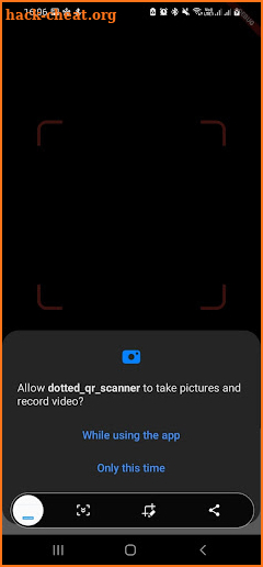 Dotted QR Scanner screenshot