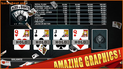 Double Bonus - Aces & Eights - Classic Video Poker screenshot