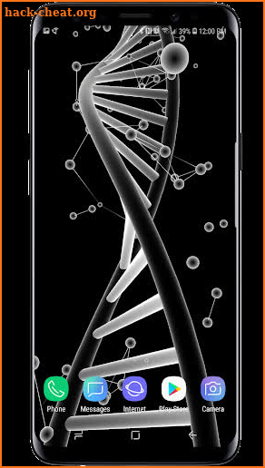 Double Helix 3D Live Wallpaper screenshot