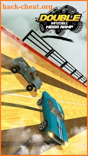 Double Impossible Mega Ramp 3D screenshot