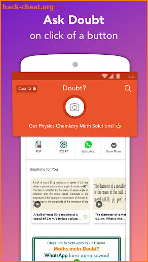 Doubtnut: NCERT Solutions, Free IIT JEE & NEET App screenshot