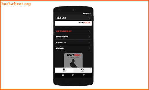 Dove Hunting Calls screenshot