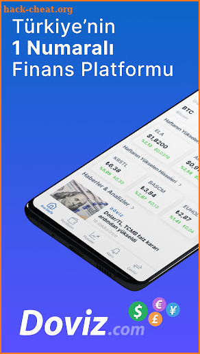 Doviz.com - Altın, Borsa screenshot