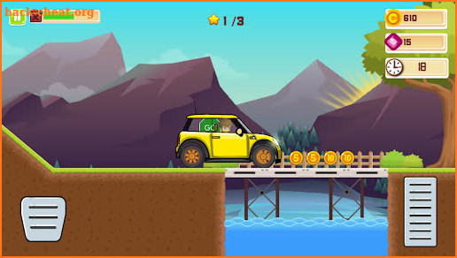 Downhill Climb Racing screenshot