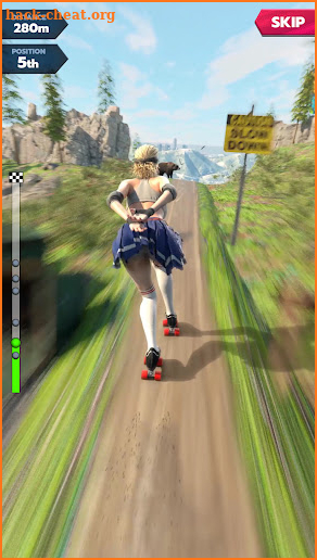 Downhill Race League screenshot