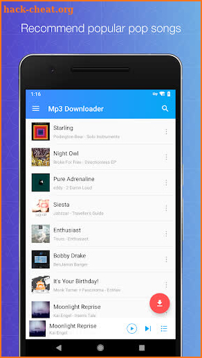 Download Mp3 Music - Unlimited Free Music Download screenshot