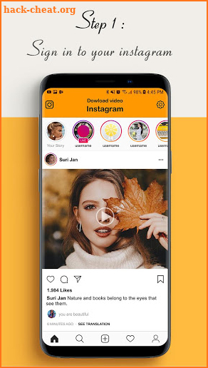 Download video for Instagram screenshot