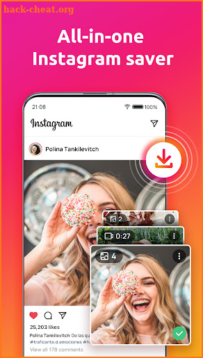 Downloader for Instagram screenshot