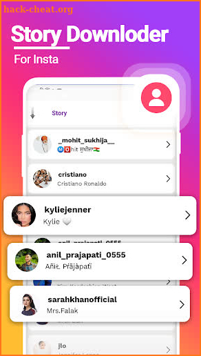 Downloader for Instagram Video screenshot