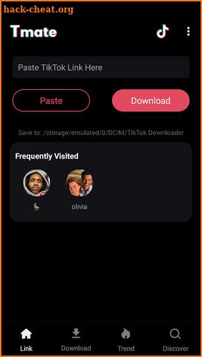 Downloader for TikTok No Watermark (TMate) screenshot