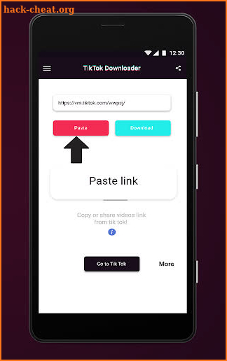 Downloader for TikTok Video No Watermark -TikVideo screenshot