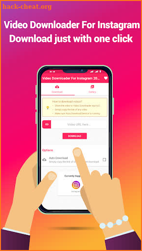 Downloader - Free Video Downloader for insta & fb screenshot