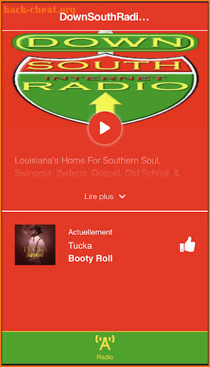 DownSouthRadio.net screenshot