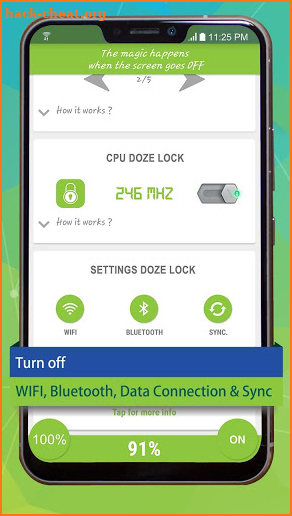 Doze: for Better Battery Life screenshot