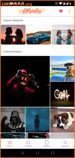 Dpsmiles: Profile Pictures screenshot
