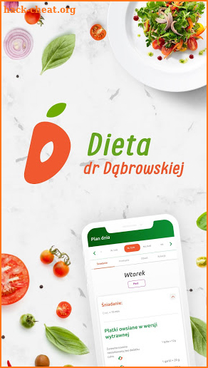 dr Ewa Dąbrowska — dieta warzywno-owocowa — post screenshot