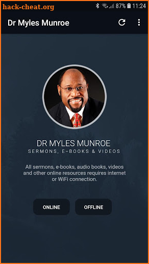 Dr Myles Munroe screenshot