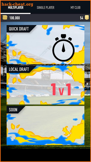 DRAFT 20 Simulator screenshot