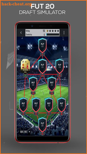 Draft fut 20 simulator screenshot