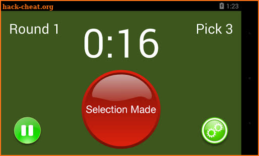 Draft Timer screenshot