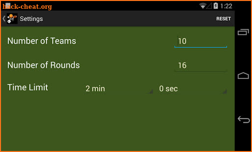 Draft Timer screenshot