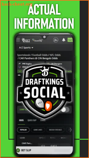 Draftkings Sportsbook screenshot