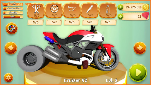 Drag Bikes Online - Drag racing motorbike edition screenshot