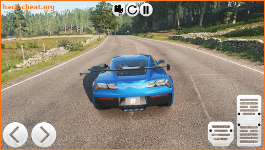 Drag Corvette Racing Simulator screenshot