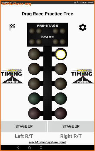 Drag Race Tree - Mach1 Timing System screenshot